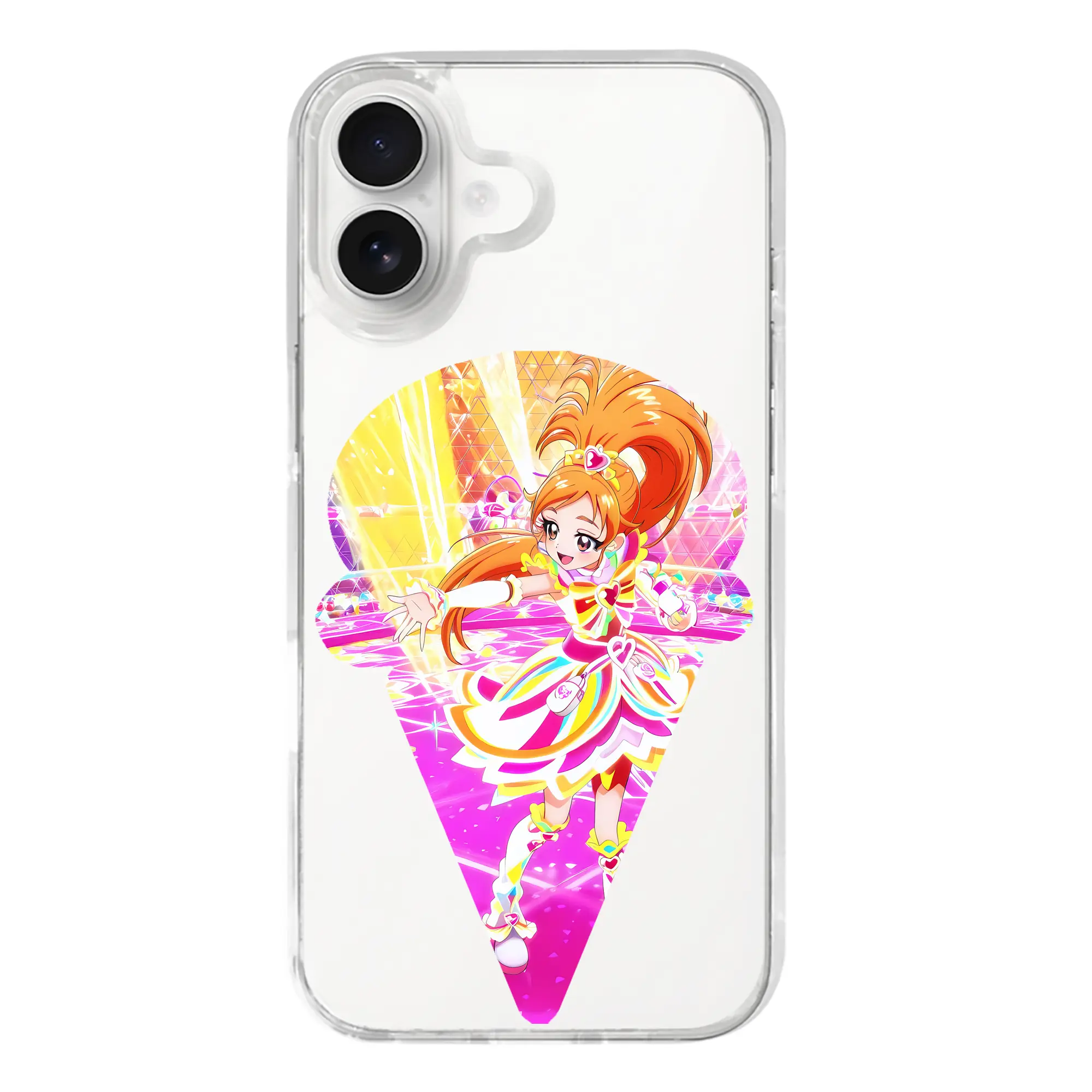 プリキュア グッズ,美墨なぎさ - iPhone 17シリーズ 透明スマホケース – 薄型・耐衝撃・精密フィット保護カバー